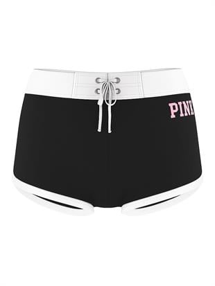 Yüksek Belli Bikini Şort