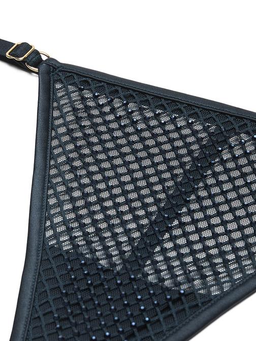 Ziggy Glam Işıltılı File Ayarlanabilir V-String Külot