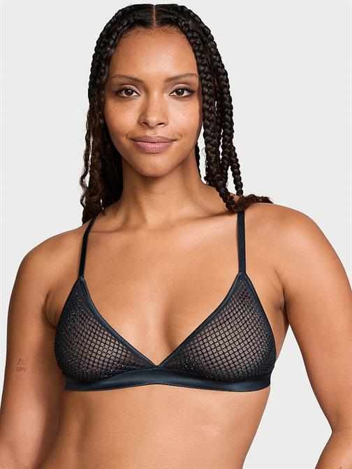 Ziggy Glam Işıltılı File Üçgen Bralet