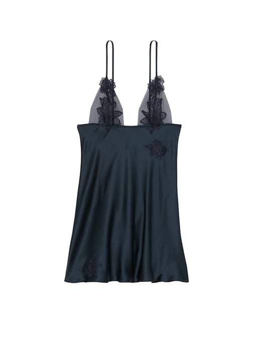 Ziggy Glam Noir İşlemeli Mini Gecelik