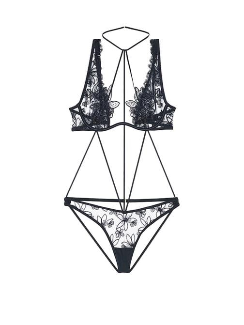 Ziggy Glam Noir Süslemeli Askılı Teddy