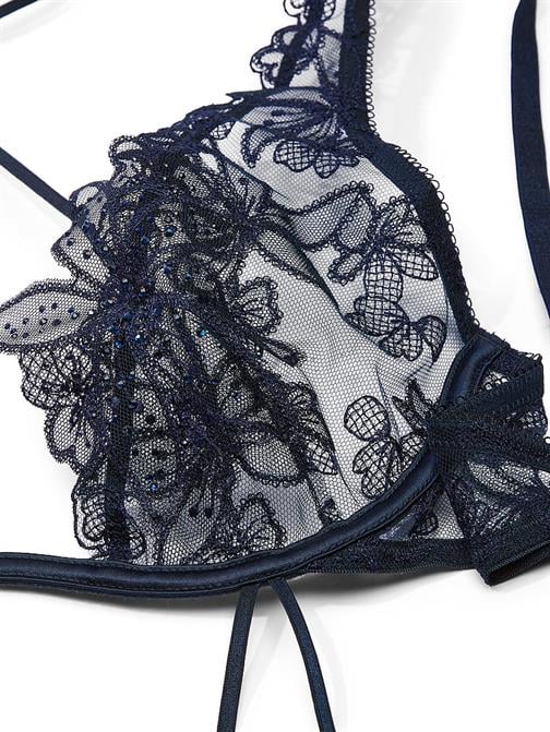 Ziggy Glam Noir Süslemeli Askılı Teddy