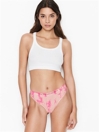 Tie Dye Seamless Thong Panty