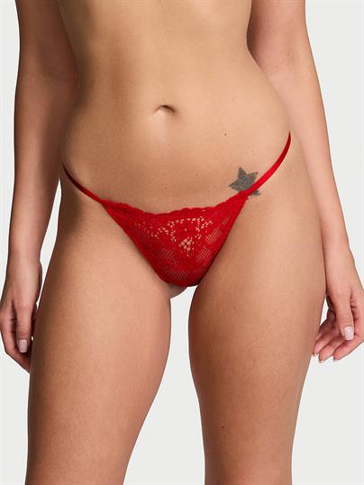 Twinkle Fiyonk Dantelli V-String Külot
