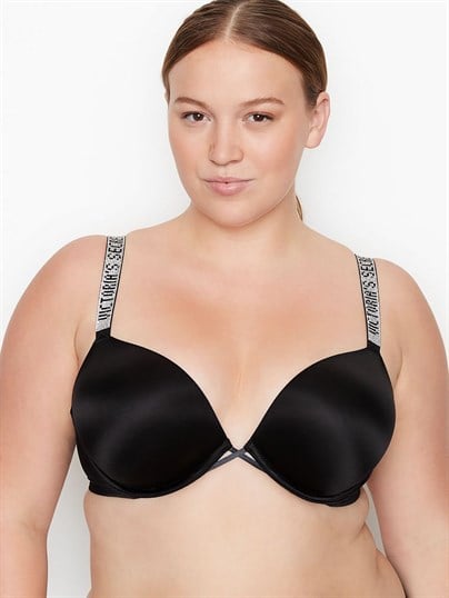 Very Sexy Bombshell 2 Beden Büyük Gösteren Işıltılı Askılı Push-Up Sütyen
