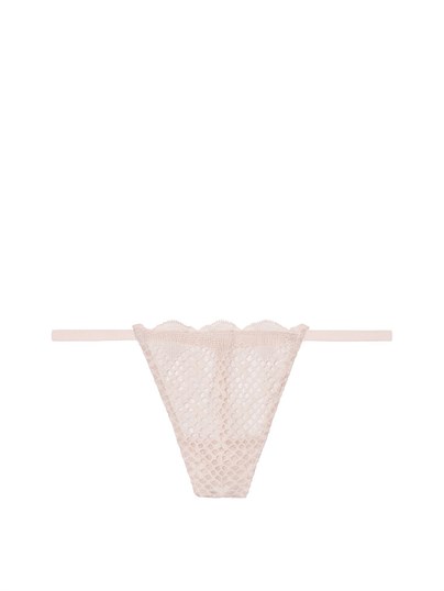 VERY SEXY Dantel ve Fileli V-string Külot