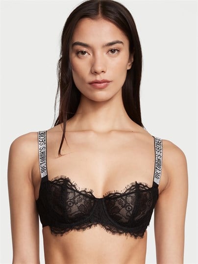 Very Sexy Işıltılı Askılı Dantelli Wicked Sütyen
