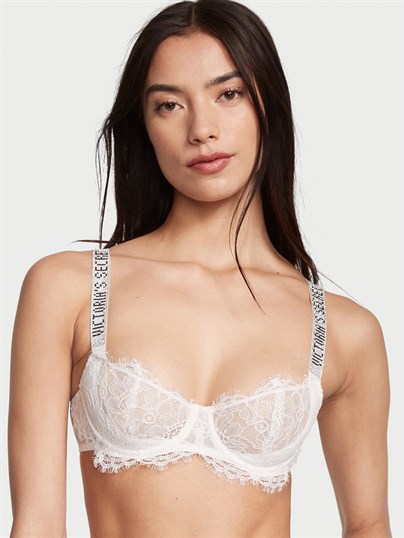 Very Sexy Wicked Dantelli Işıltılı Askılı Sütyen