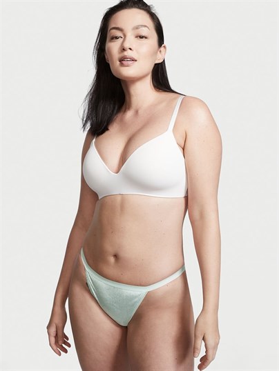 Victoria's Secret Pamuk Işıltılı Kadife Bikini Külot