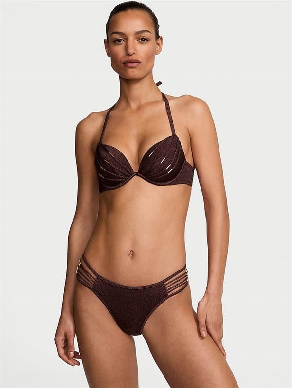 VS Archives Bantlı Push-Up Bikini Üstü
