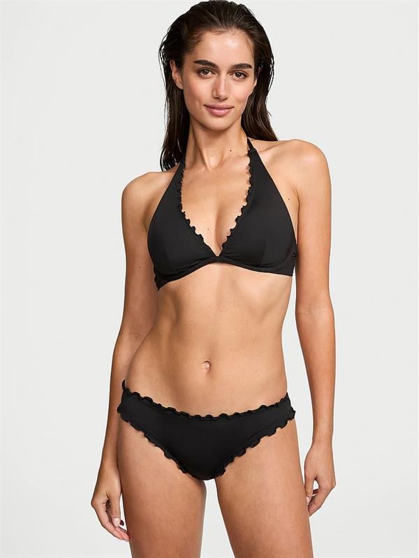 VS Archives Essential Fırfırlı Halter Bikini Üstü