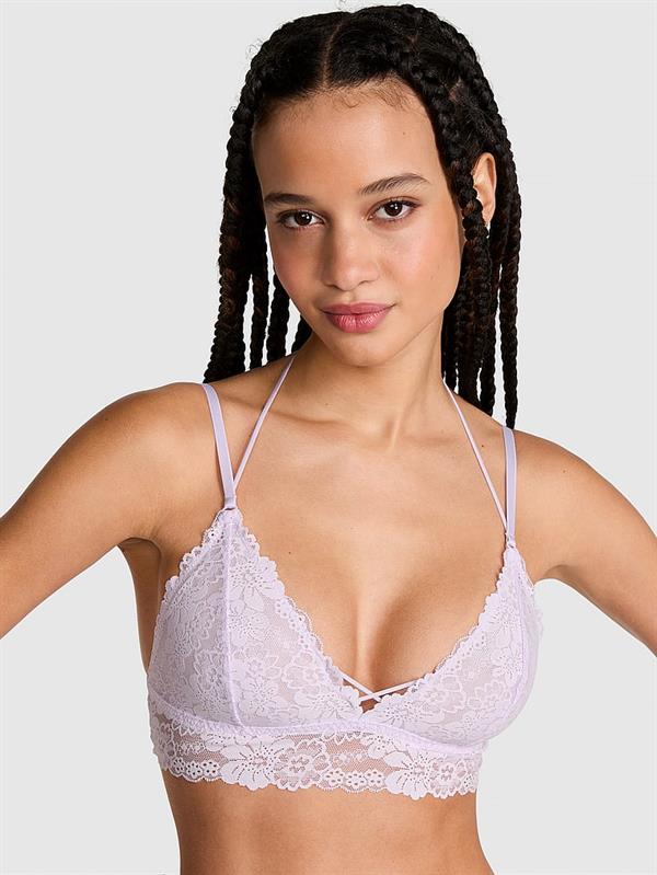 Wink Dantelli Halter Üçgen Bralet