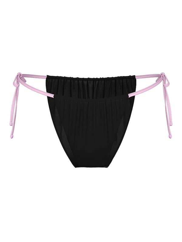Yandan Bağlamalı Cheeky Bikini Altı