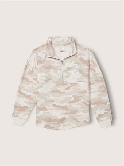 YARIM FERMUARLI SWEATSHIRT