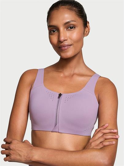 Yeni stil! Featherweight Önden Fermuarlı Maksimum Sporcu Sütyeni