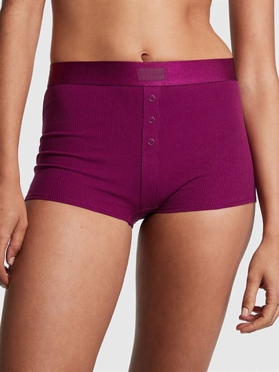 Yüksek Bel Boyshort Külot