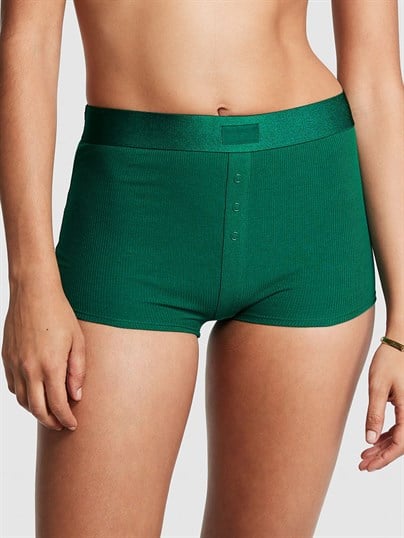 Yüksek Bel Boyshort Külot