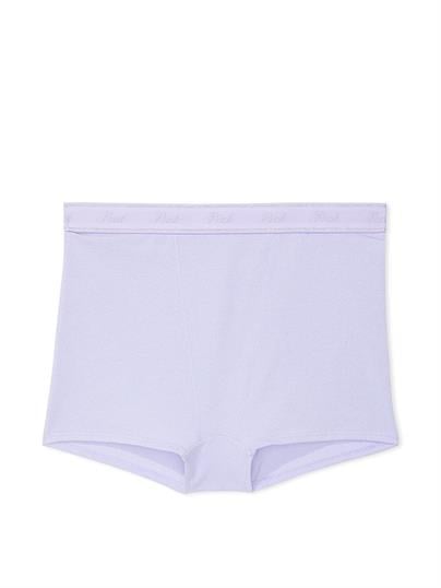 Yüksek Bel Işıltılı Boyshort Külot