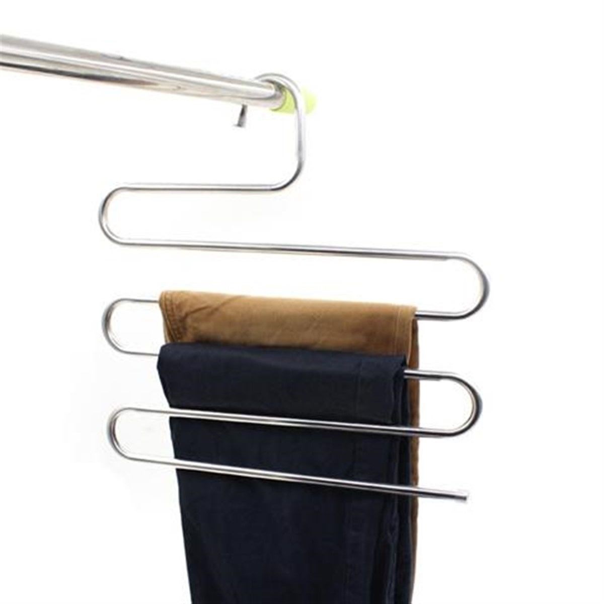 5 Katlı Metal Pantolon Bluz Elbise Eşarp Askısı | Hergunyeniurun.com
