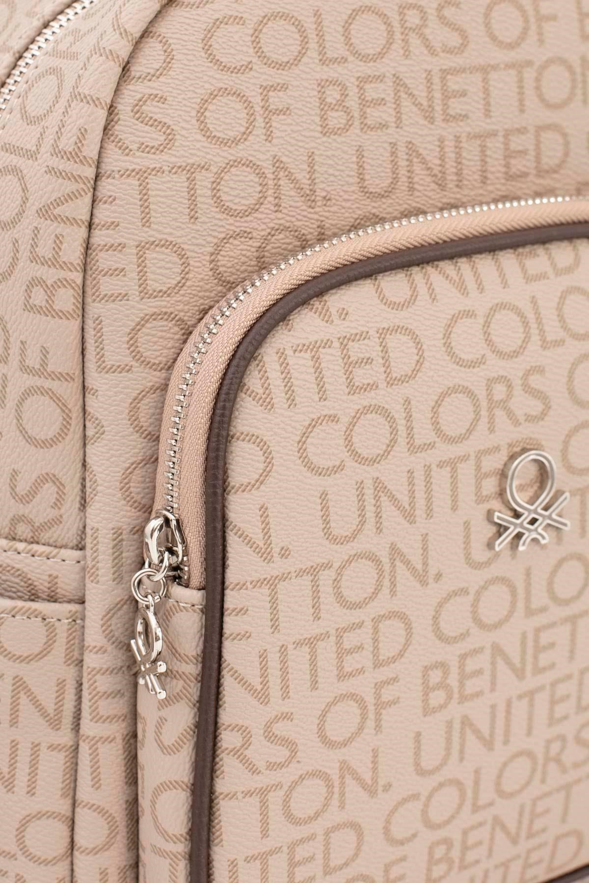 Benetton 1645 Taş Kahve Bayan Sırt Çanta