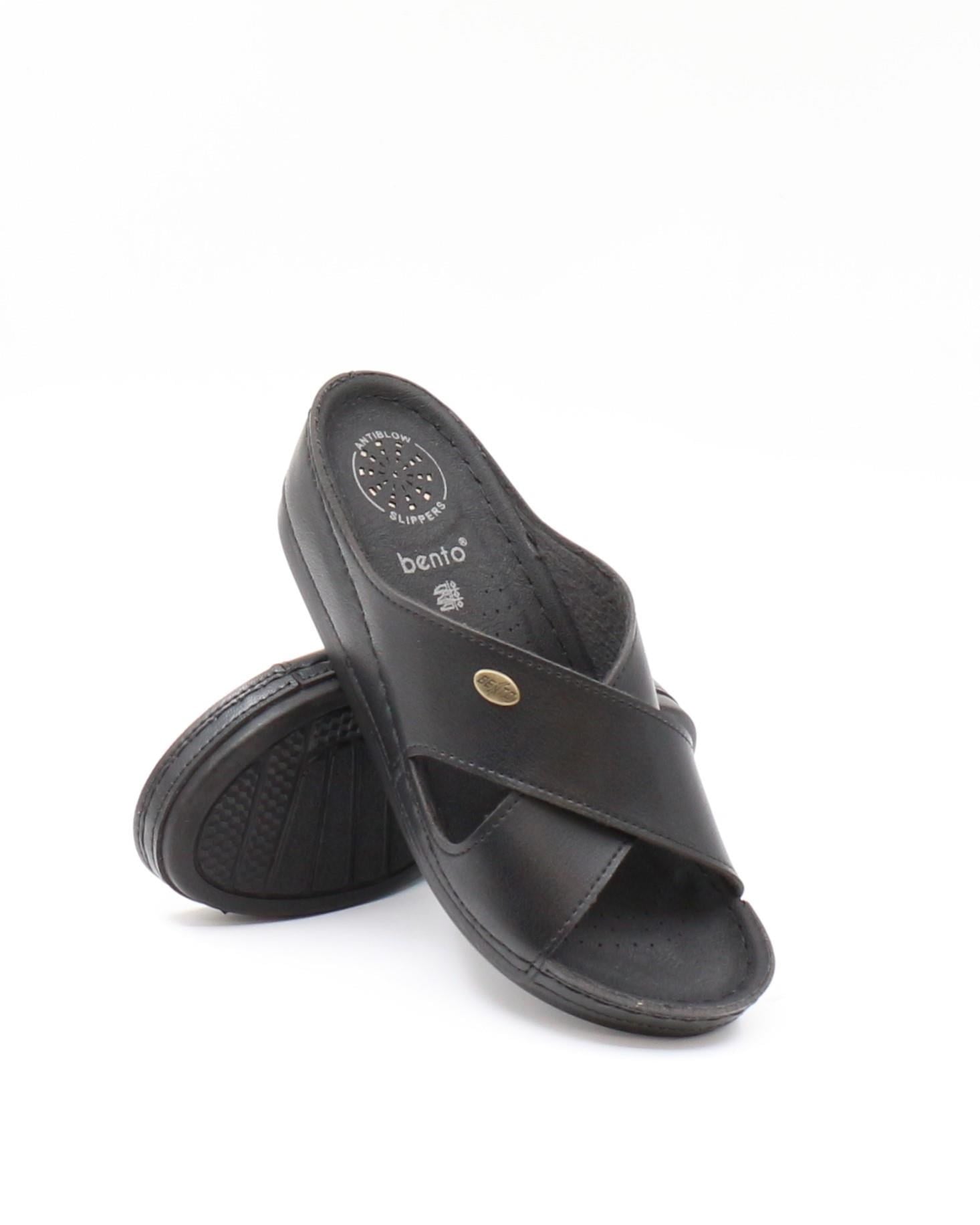 Bento 15032 Siyah Anatomik Kadın Terlik