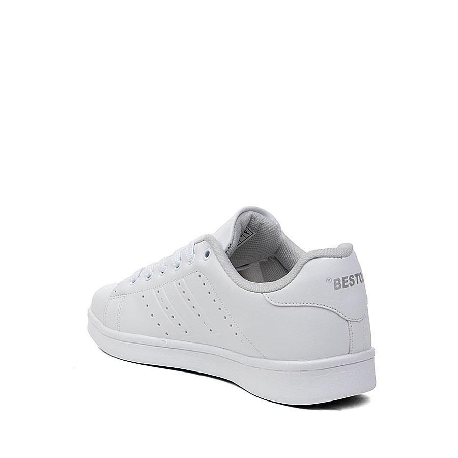 Bestof 041 Beyaz Günlük Erkek Spor Ayakkabı