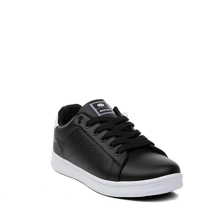 Bestof 041 Siyah&Beyaz Günlük Unisex Spor Ayakkabı