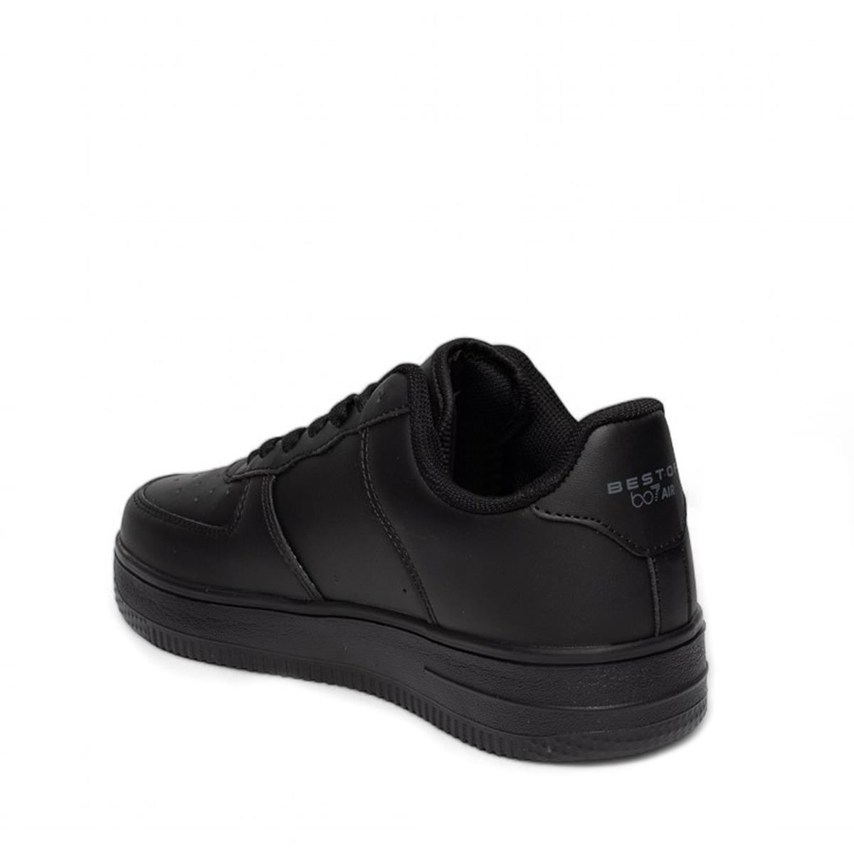 Bestof 042 Siyah 40-44 Günlük Unisex Spor Ayakkabı