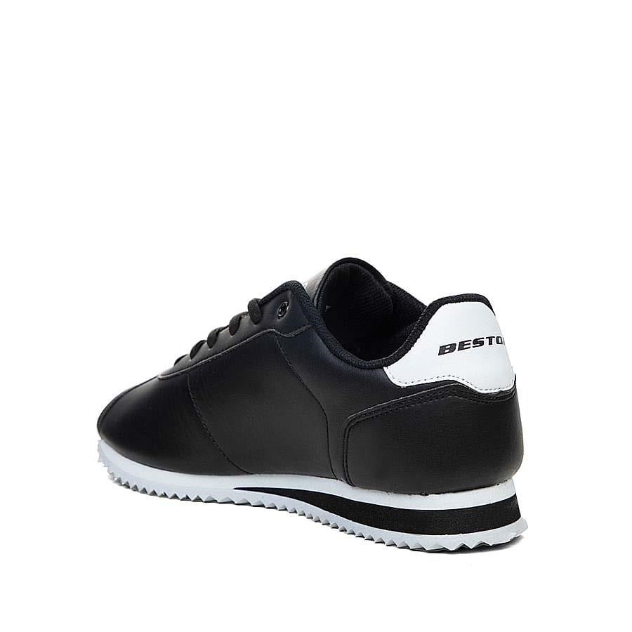 Bestof 112 Siyah Beyaz 36-40 Unisex Spor Ayakkabı