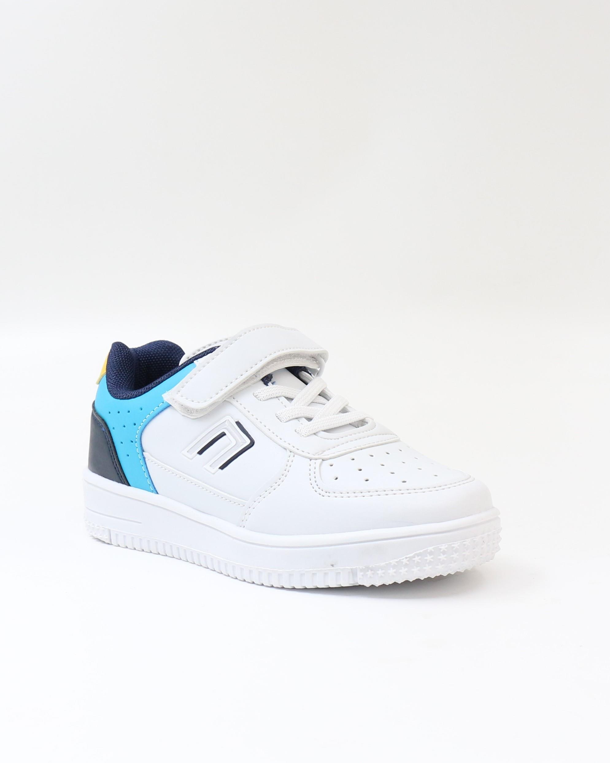 Cool Abel 31-36 Beyaz Saks Cırtlı Çocuk Spor Ayakkabı