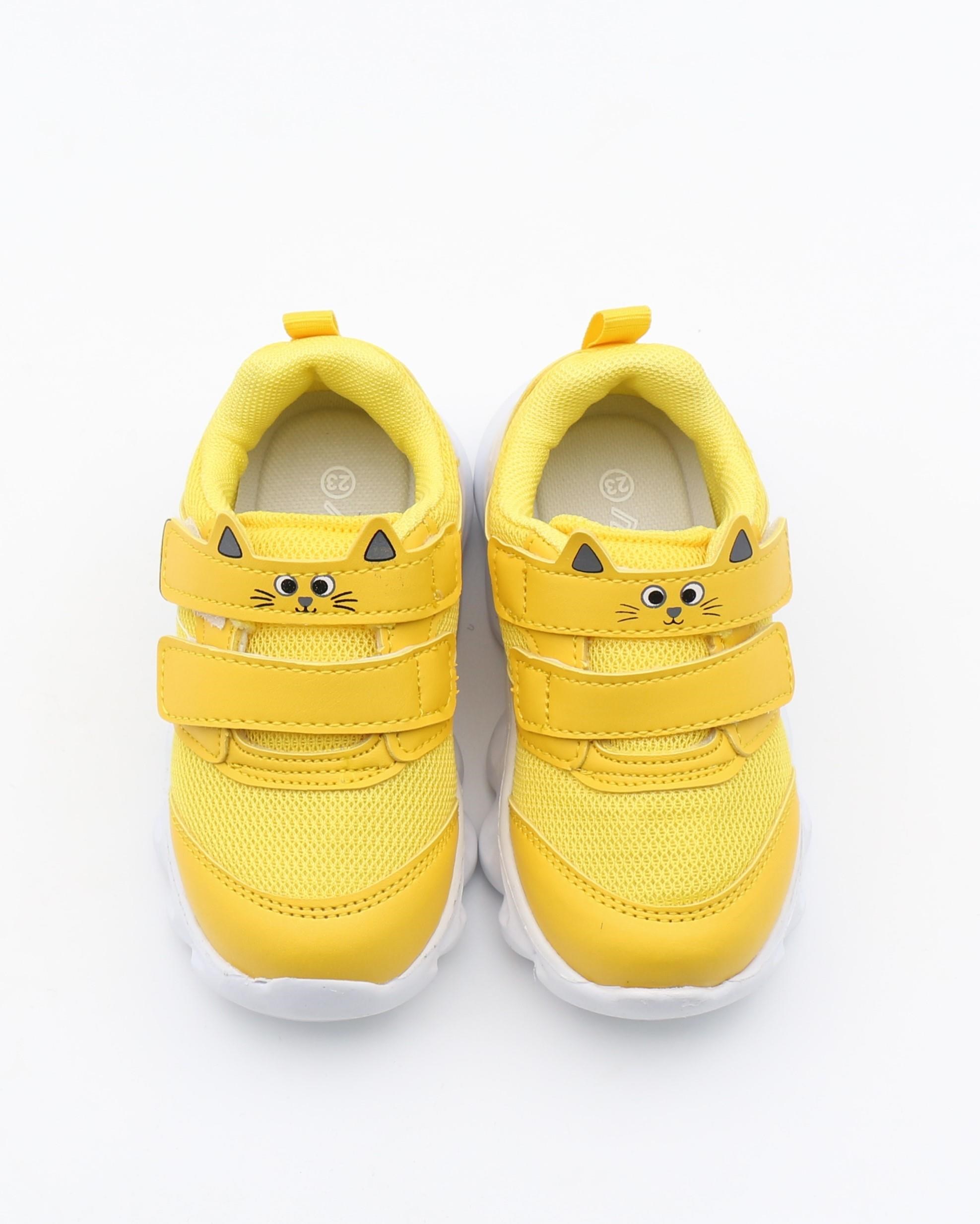Cool Caty 22-26 Sarı Işıklı Bebe Spor Ayakkabı