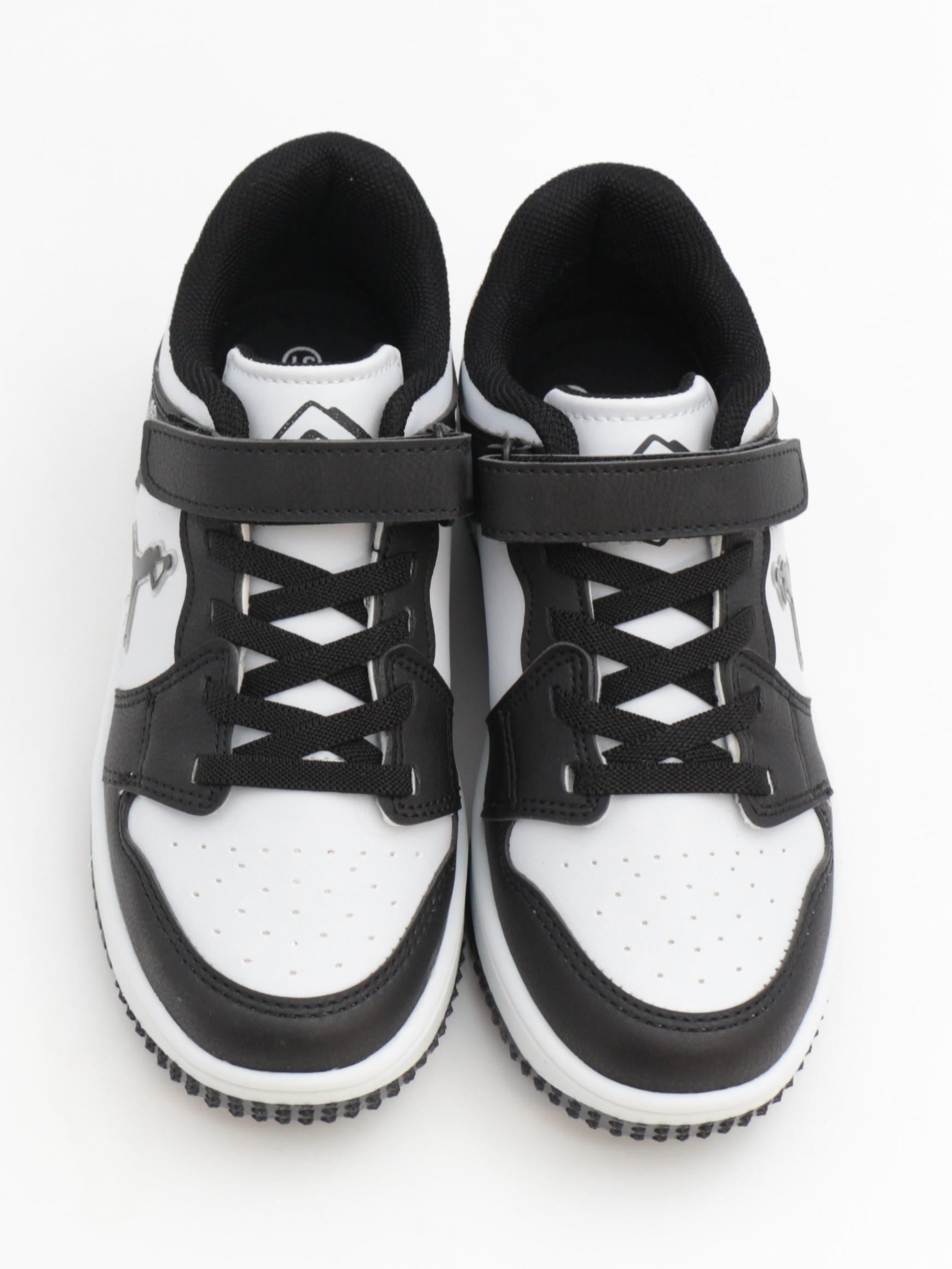 Cool Haykat 31-36 Siyah Beyaz Çocuk Spor Ayakkabı