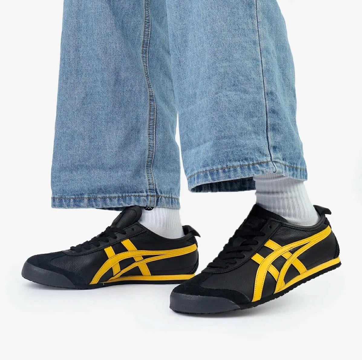 eTayger Siyah Sarı 36-41 Unisex Günlük Spor Ayakkabı