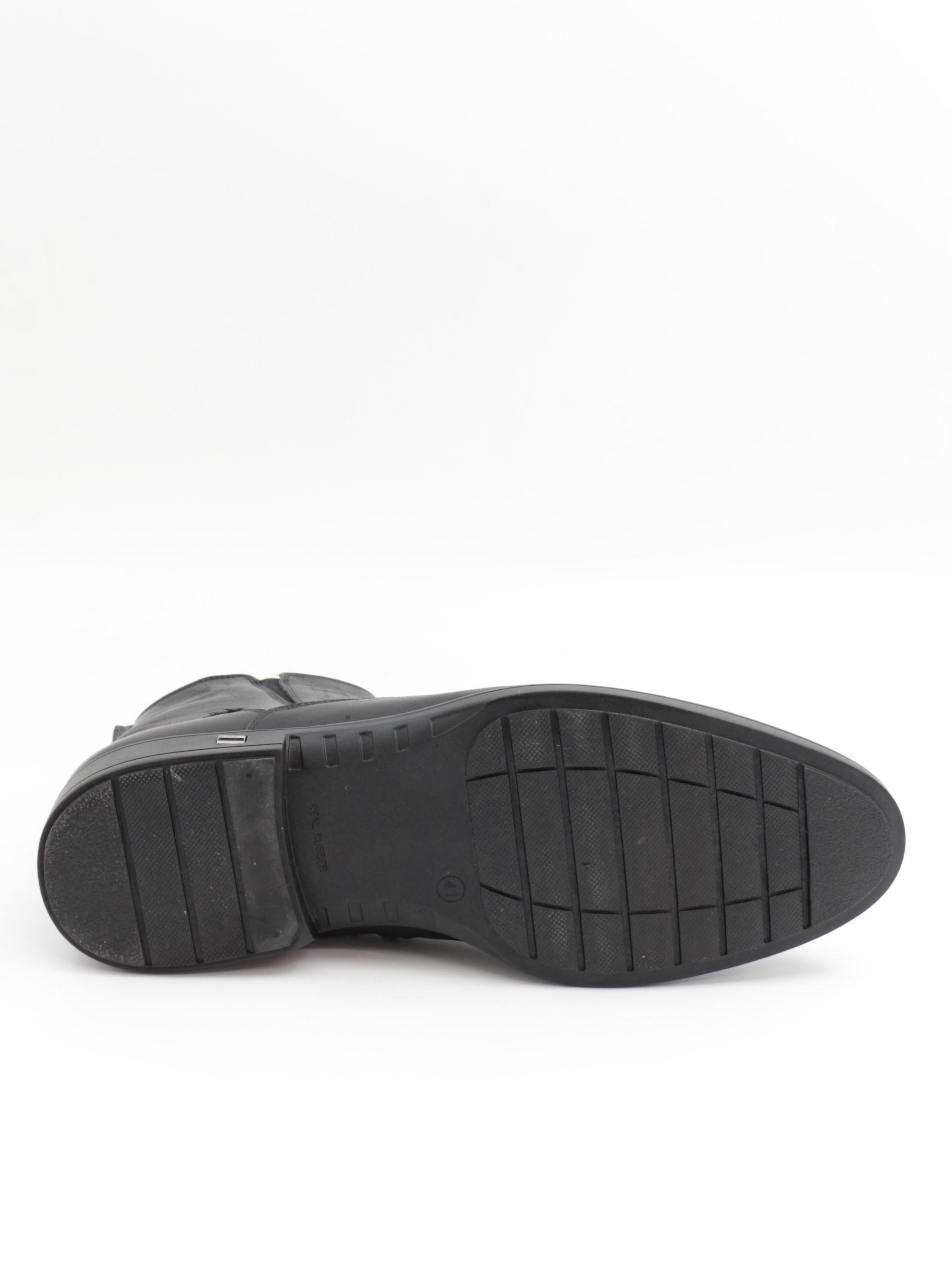 Fermend 630 Siyah Hakiki Deri Fantazi Erkek Bot