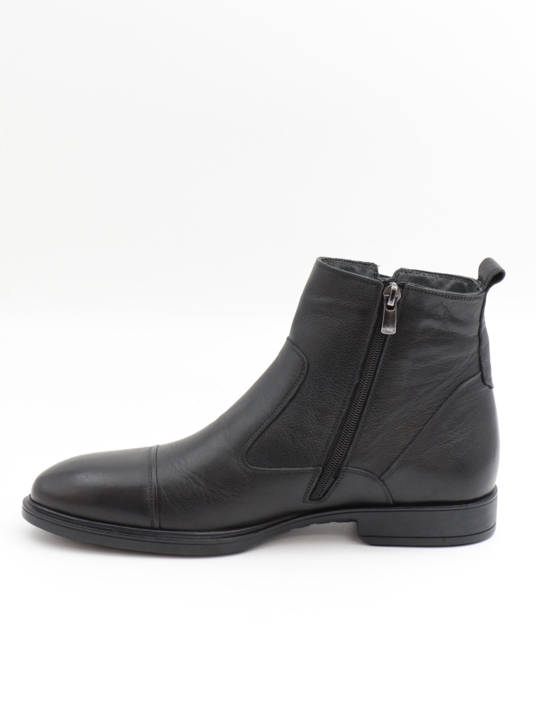 Fermend 630 Siyah Hakiki Deri Fantazi Erkek Bot