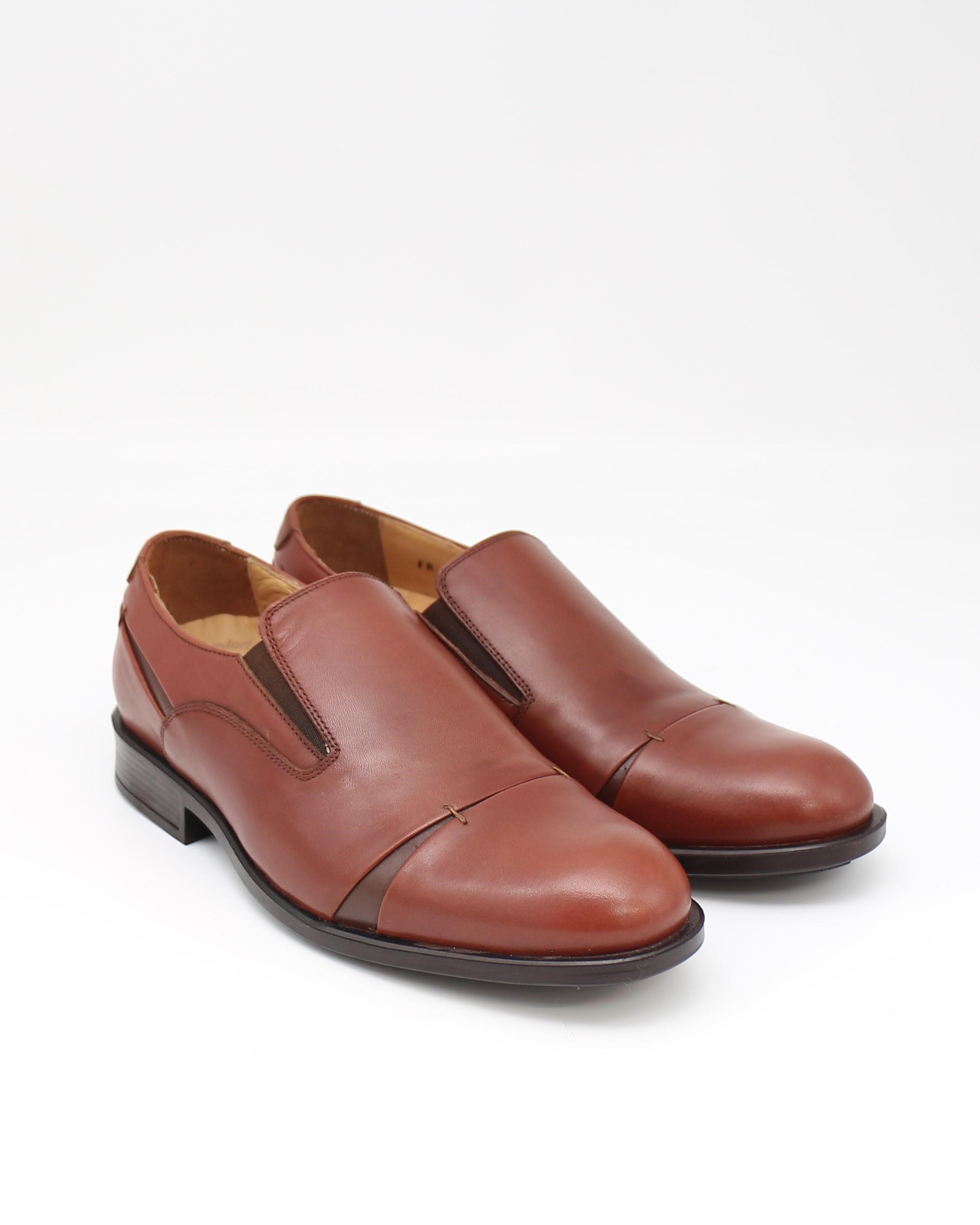 Forex 2555 Taba Hakiki Deri Anatomik Günlük Erkek Ayakkabı