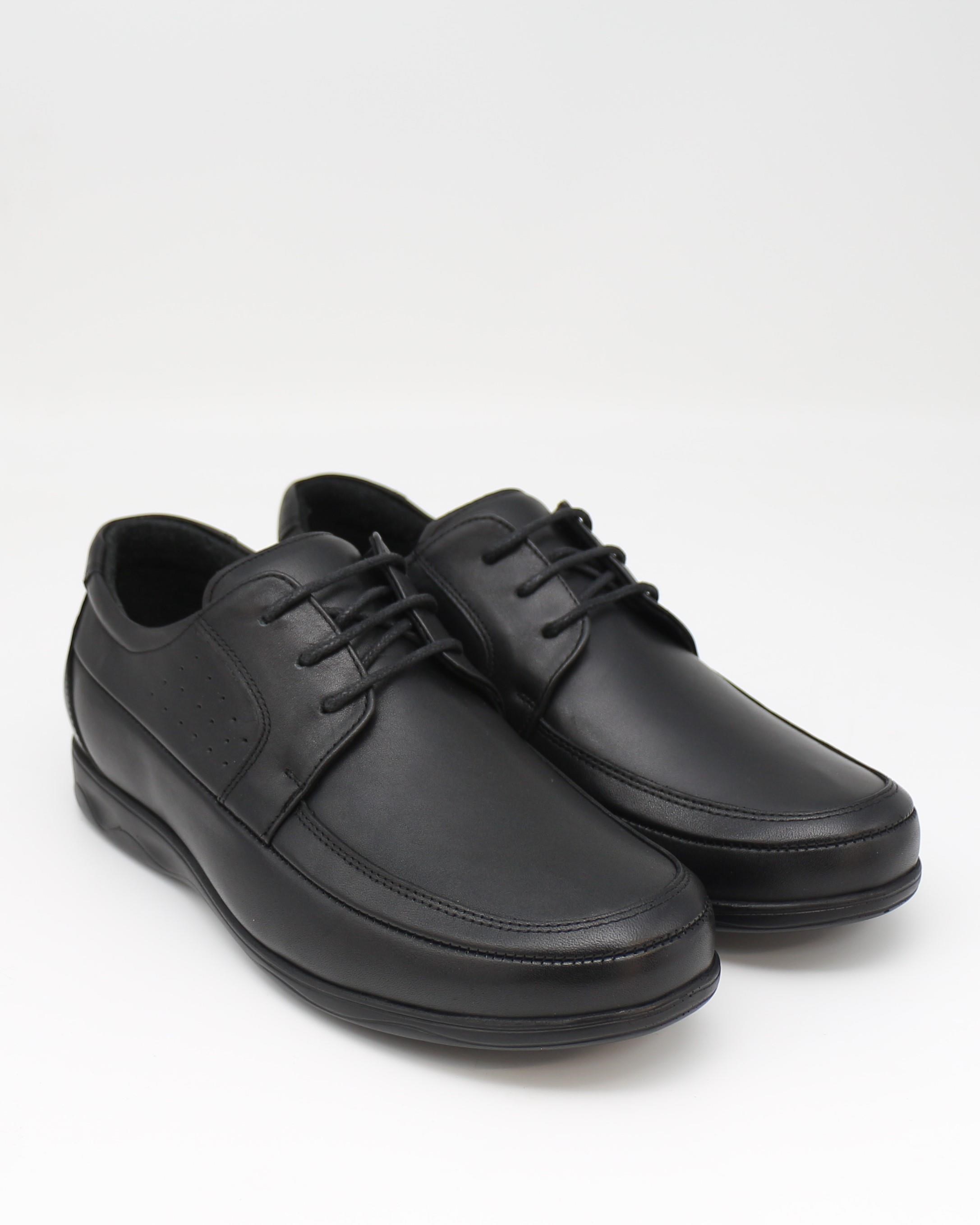 Forex 9134 Siyah Hakiki Deri Anatomik Günlük Erkek Ayakkabı