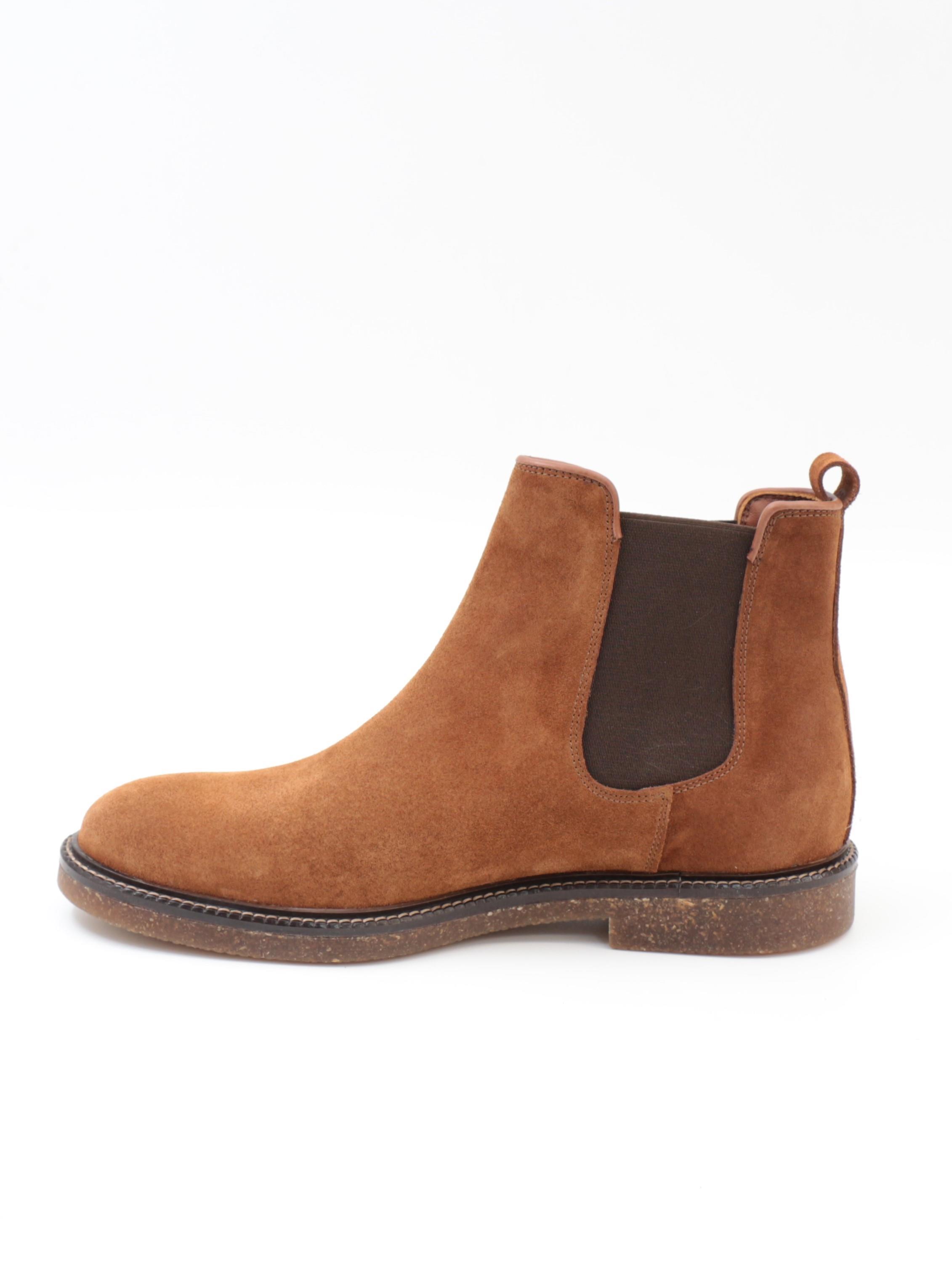 Freefoot 23212-1 Taba Eskitme Süet Çift Lastikli Erkek Bot