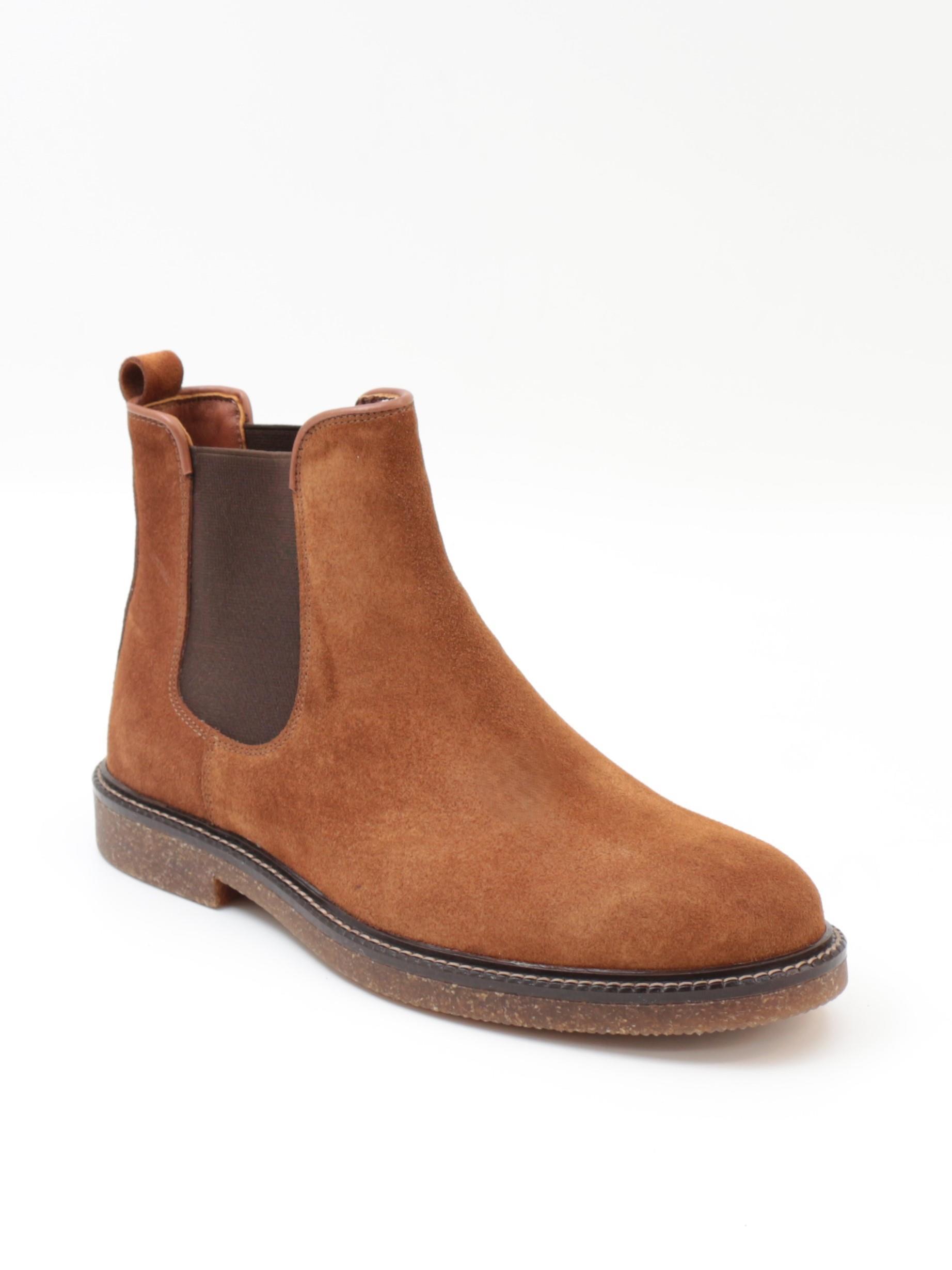 Freefoot 23212-1 Taba Eskitme Süet Çift Lastikli Erkek Bot