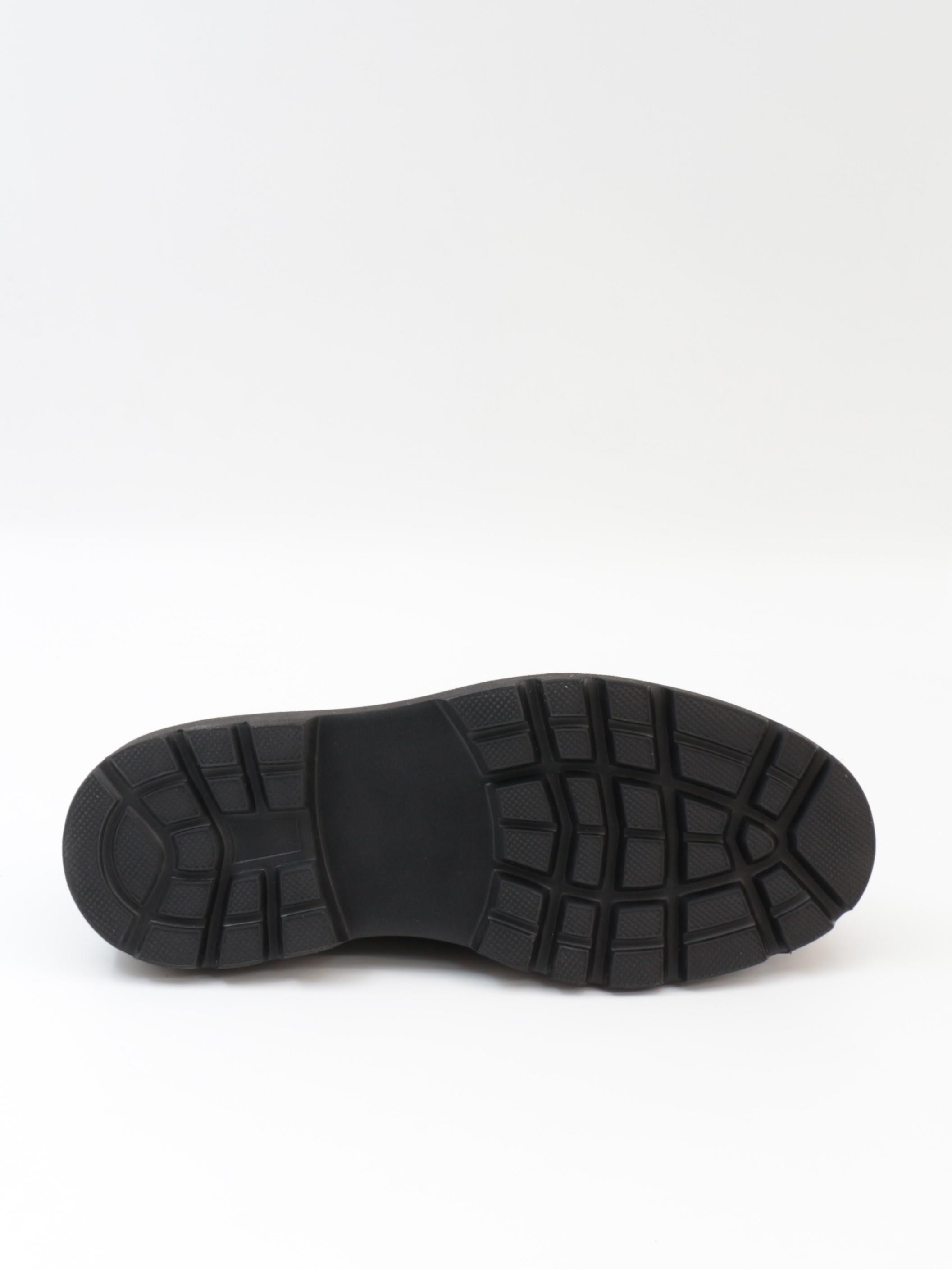 Freefoot 54082 Siyah Eskitme Süet Makosen Günlük Erkek Ayakkabı
