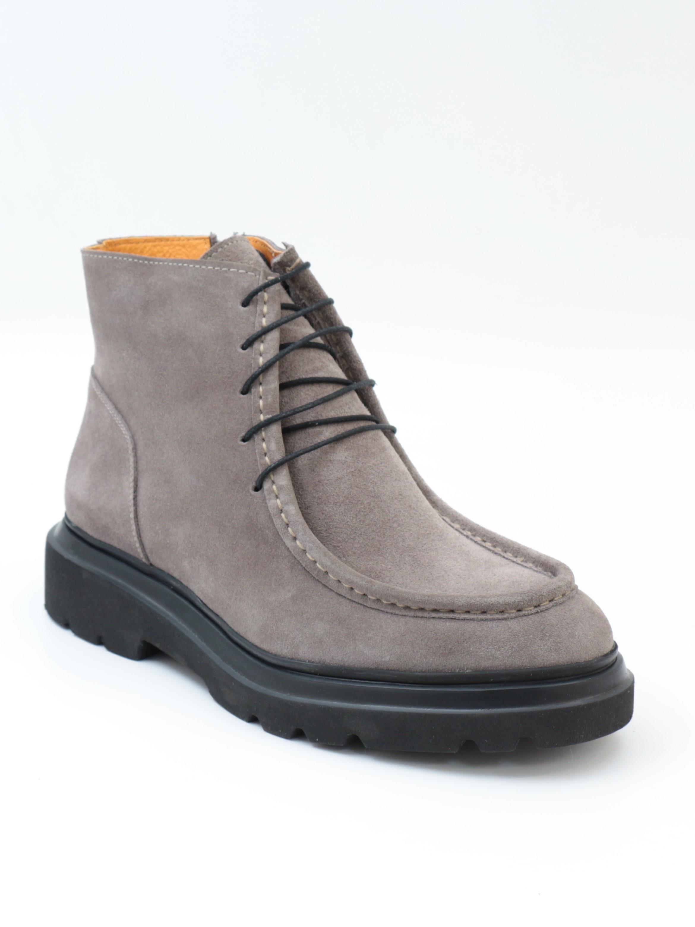 Freefoot 54086 Vizon Eskitme Süet Bağcıklı Erkek Bot