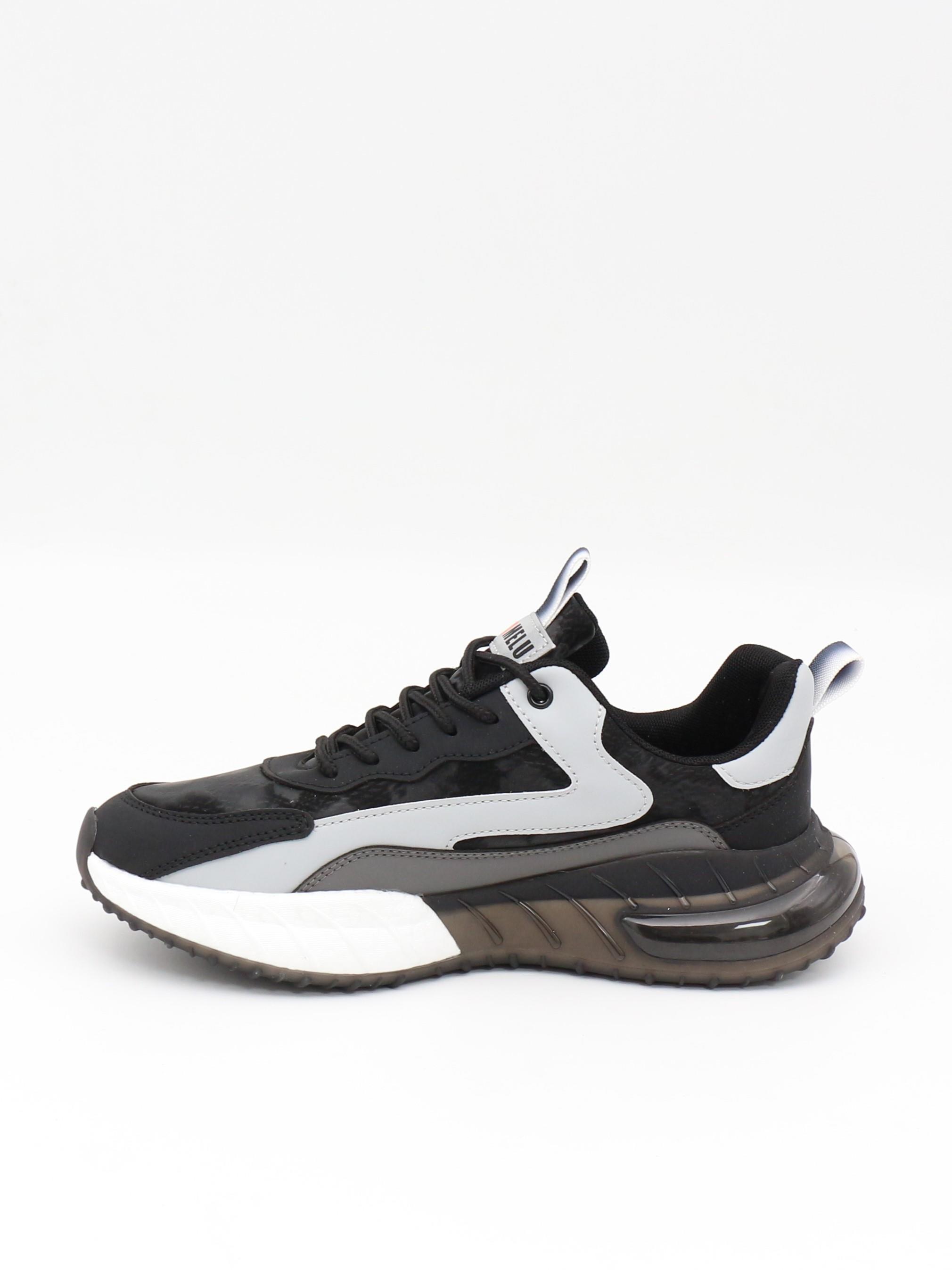 Gamelu Long Siyah Fashion Air Taban Erkek Sneakers