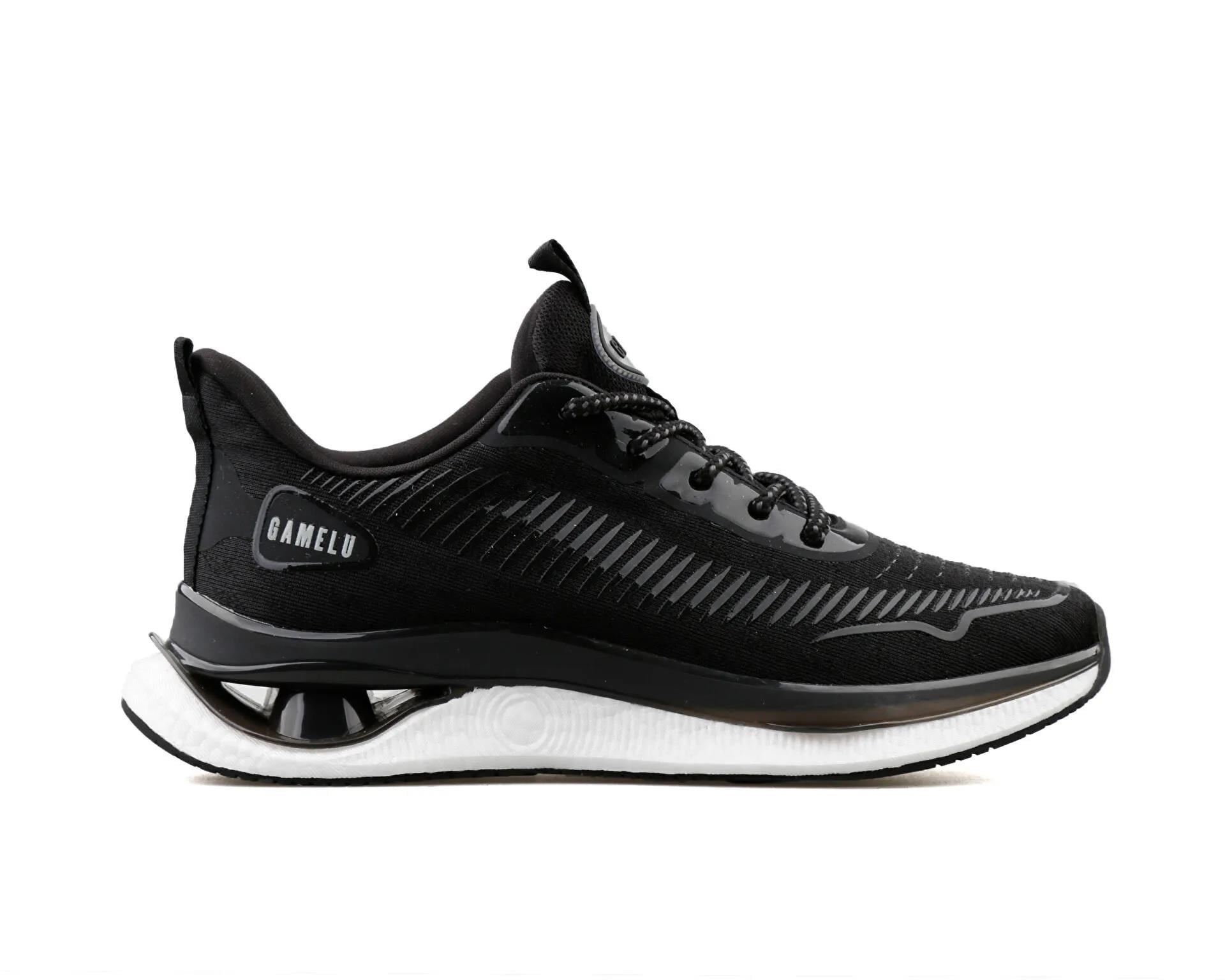 Gamelu Stark Siyah Fashion Air Taban Erkek Sneakers