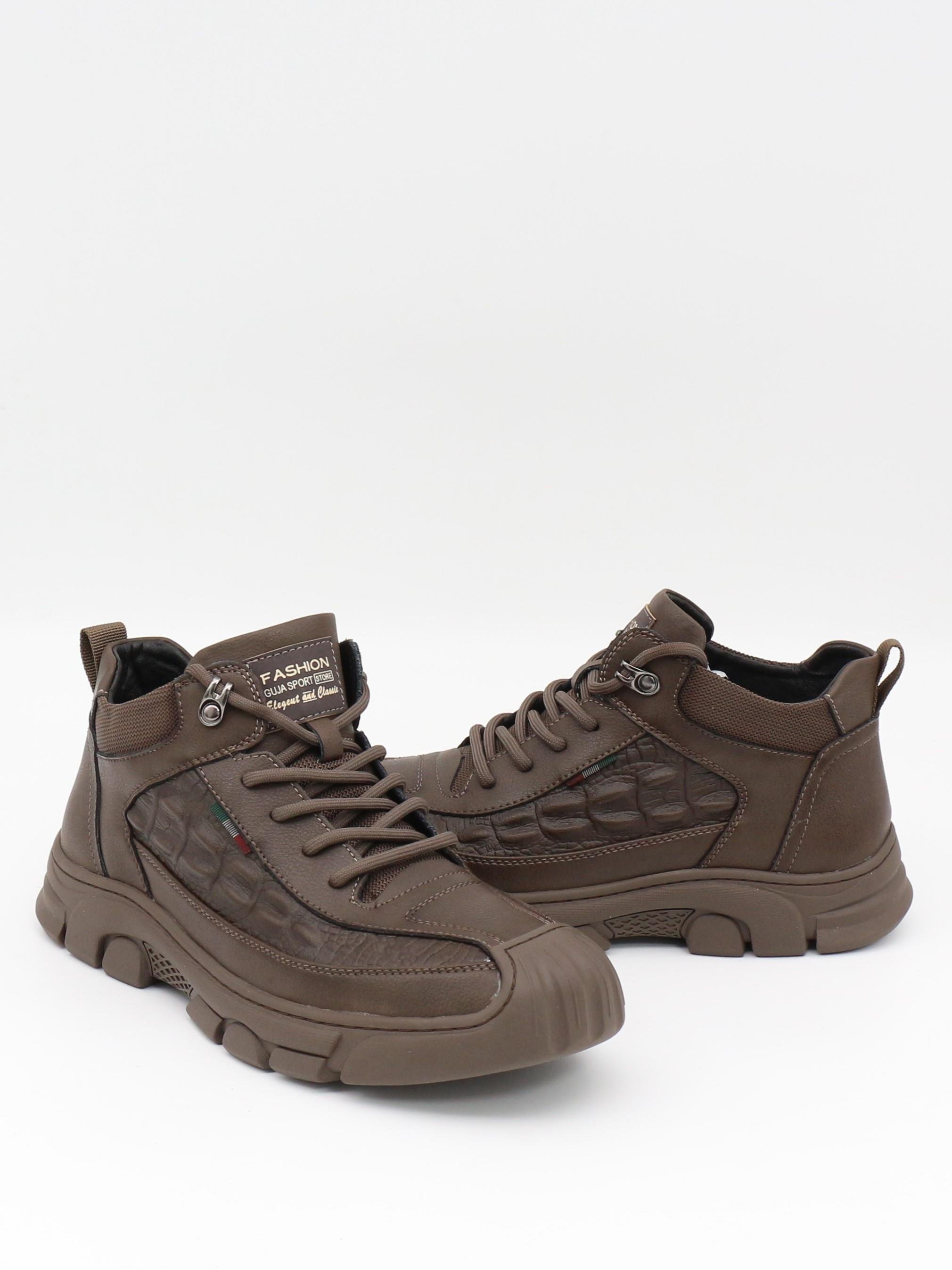 Guja 23K533 Haki Fashion Dikişli Taban Erkek Bot