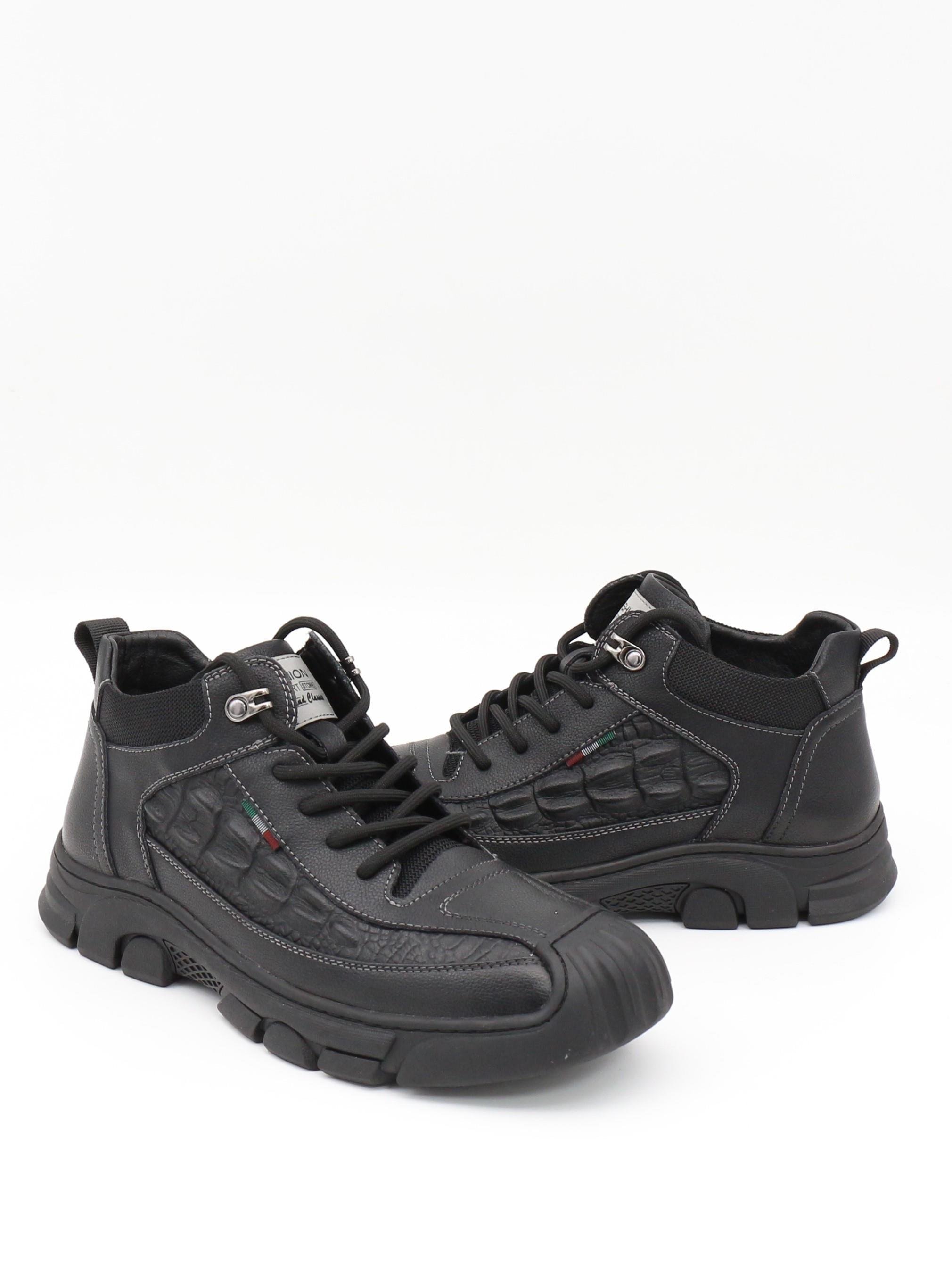 Guja 23K533 Siyah Fashion Dikişli Taban Erkek Bot