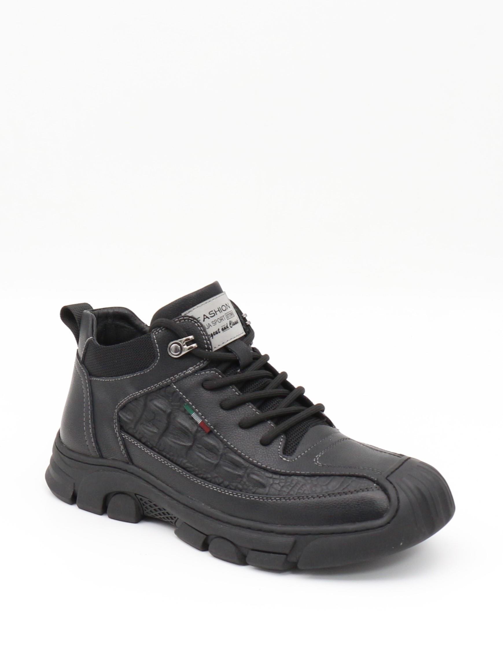 Guja 23K533 Siyah Fashion Dikişli Taban Erkek Bot