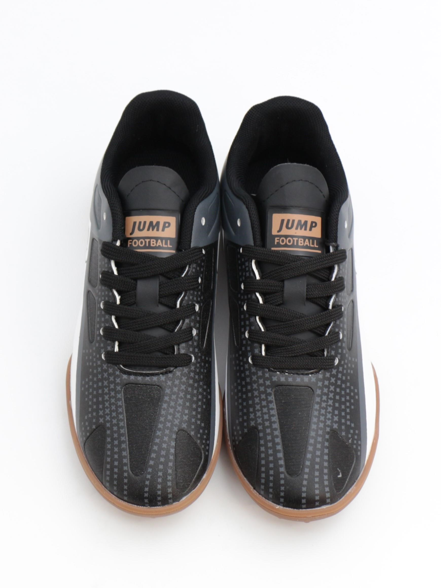Jump 30548 Siyah Gri 40-45 Erkek Kauçuk Taban Halı Saha