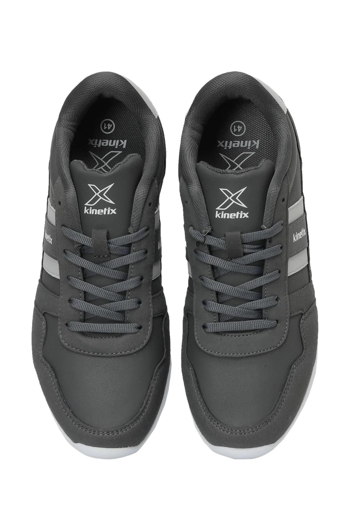 Kinetix Carter Pu 3Pr Gri Erkek Spor Ayakkabı
