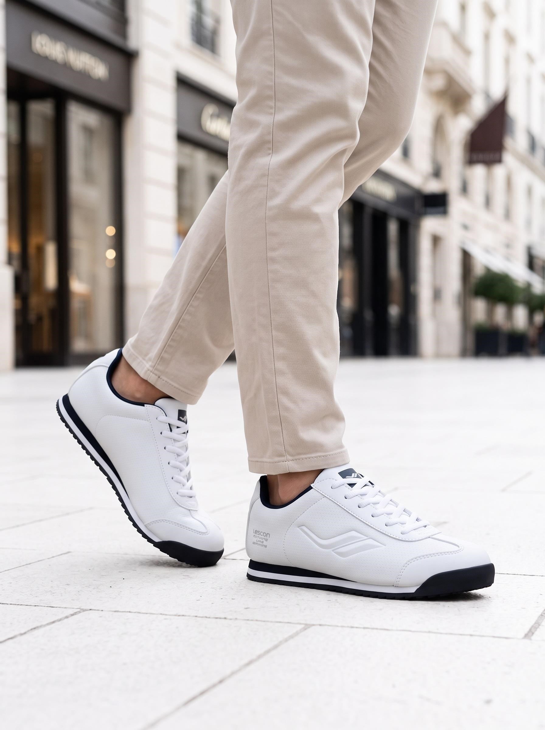 Lescon Winner 10 Beyaz Erkek Spor Sneakers