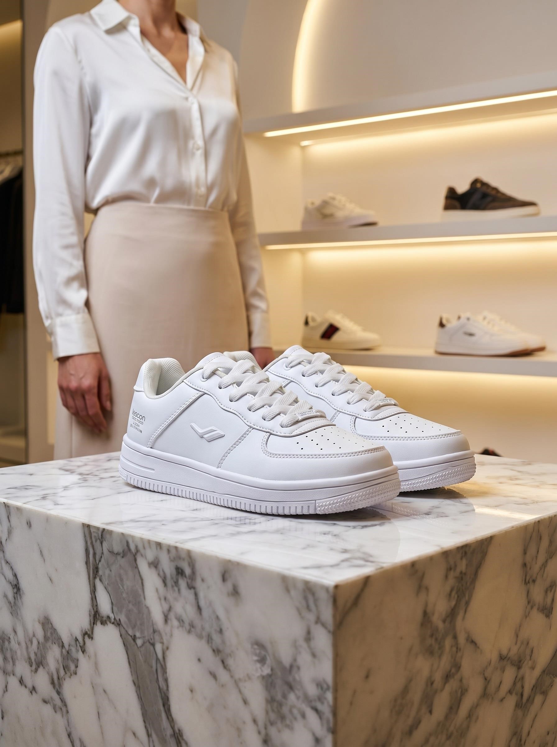 Lescon Zeplin 7 Beyaz Kadın Sneakers